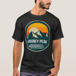 ハーニーピーク国立公園屋外自然ハイキングPR Tシャツ