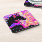 ハーネスのハックニー コースター (左側)