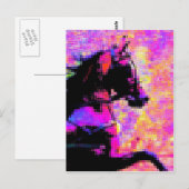 ハーネスのハックニー ポストカード (正面/裏面)