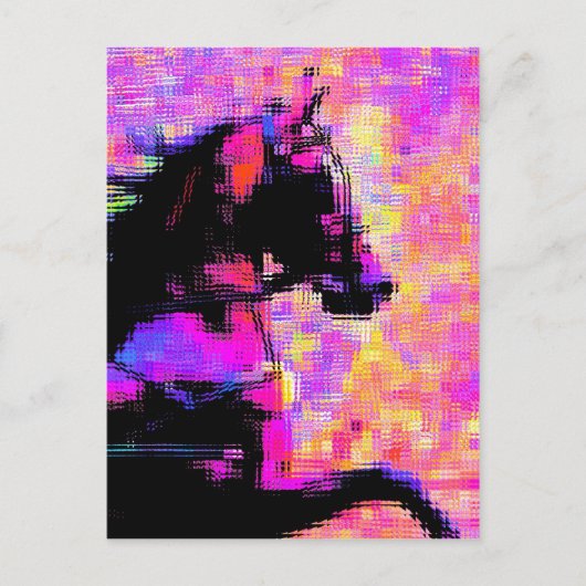 ハーネスのハックニー ポストカード (正面)