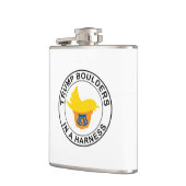 ハーネスの大きい石を切り詰める フラスク (左)