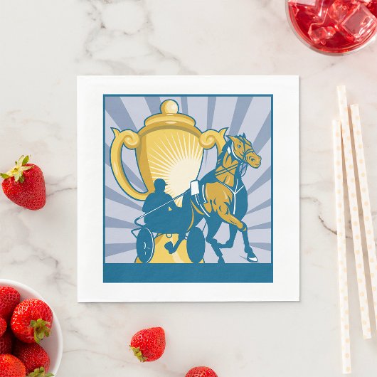 ハーネスレーシング紙ナプキンス スタンダードランチョンナプキン