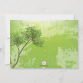 ハーネスレース招待状 招待状 (裏面)