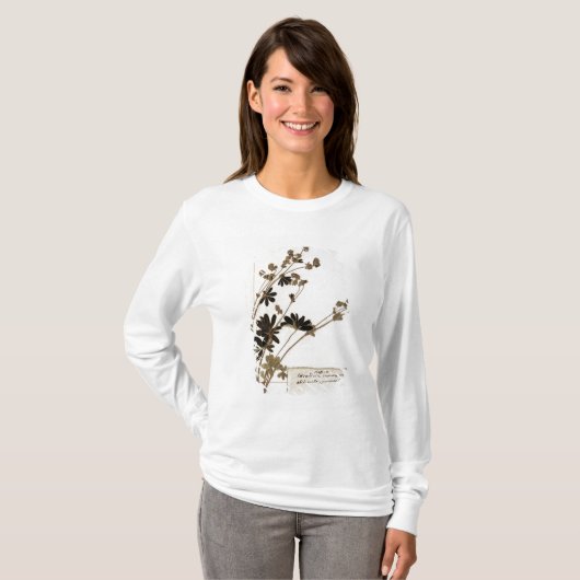 ハーバリウムからのAlchemilla、 Tシャツ (正面フル)