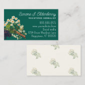 ハーバリストの名刺Fevermusure Elderberry 名刺 (正面/裏面)