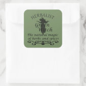 ハーバリスト緑の魔女魔法自然薬 スクエアシール (バッグ)