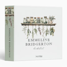 ハーバリスト ハーブ ボタニカル ノーツ バインダー