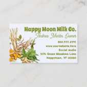 ハーバルデザイナーのハーブ名刺 名刺 (正面)