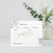 ハーバル&グリーンレシピカードブライダルシャワー (スタンド正面)