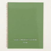 ハーバル プランナー手帳 (正面)