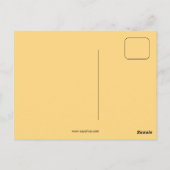 ハーバーからのヴィンテージスカイライン、バッファローNY ポストカード (裏面)