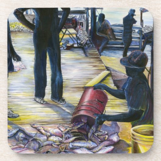 ハーバーアイランドの今日のメニュー コースター (正面)