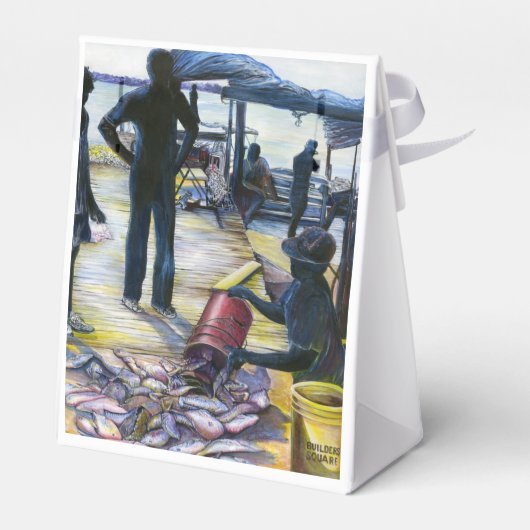 ハーバーアイランドの今日のメニュー フェイバーボックス (裏面サイド)