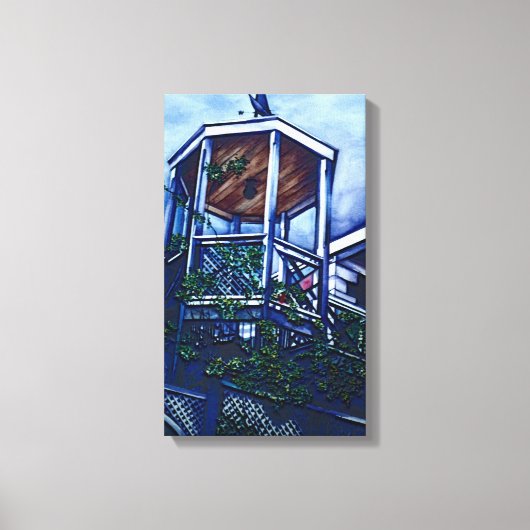 ハーバーアイランド・モーニング・ライト キャンバスプリント (正面)