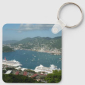 ハーバーアットセントトーマス米ヴァージン諸島 キーホルダー (裏面)