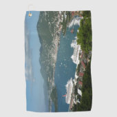 ハーバーアットセントトーマス米ヴァージン諸島 ゴルフタオル (正面)