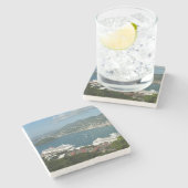 ハーバーアットセントトーマス米ヴァージン諸島 ストーンコースター (横)