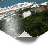 ハーバーアットセントトーマス米ヴァージン諸島 フォトプリント (角)