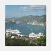 ハーバーアットセントトーマス米ヴァージン諸島 マグネット (正面)