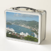 ハーバーアットセントトーマス米ヴァージン諸島 メタルランチボックス (裏面)