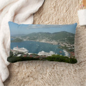 ハーバーアットセントトーマス米ヴァージン諸島 ランバークッション (ブランケット)