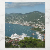 ハーバーアットセントトーマス米ヴァージン諸島 ワインラベル (シングルラベル)