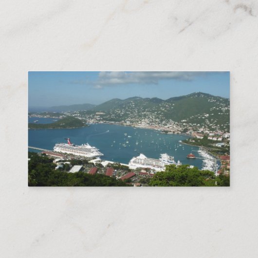 ハーバーアットセントトーマス米ヴァージン諸島 名刺 (裏面)