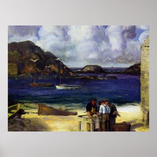 ハーバーアットモンハイガン – George Bealows - 1913 ポスター (正面)