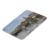 ハーバーイン春、ミッドデルブルク、オランダ マグネット (左側)