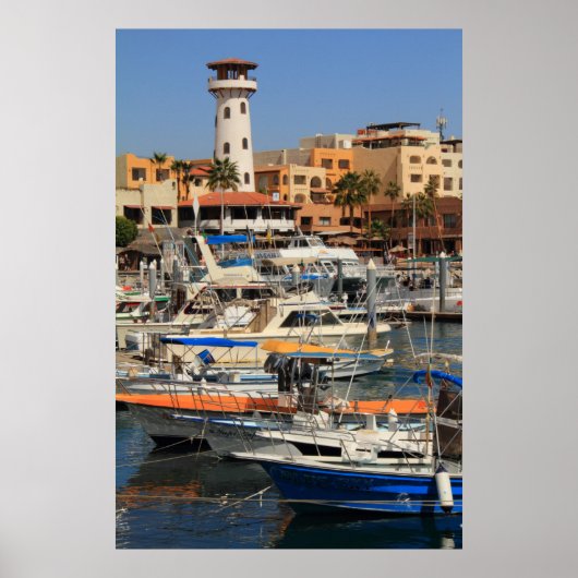 ハーバーウォーターフロントCabo San Lucas ポスター (正面)