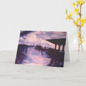 ハーバーオブフォートドフランスグリーティングカード カード (黄色い花)