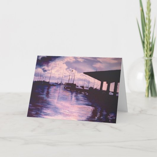 ハーバーオブフォートドフランスグリーティングカード カード (正面)