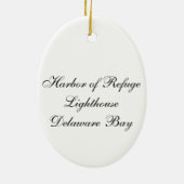 ハーバーオブレッジライトハウス セラミックオーナメント (裏面)