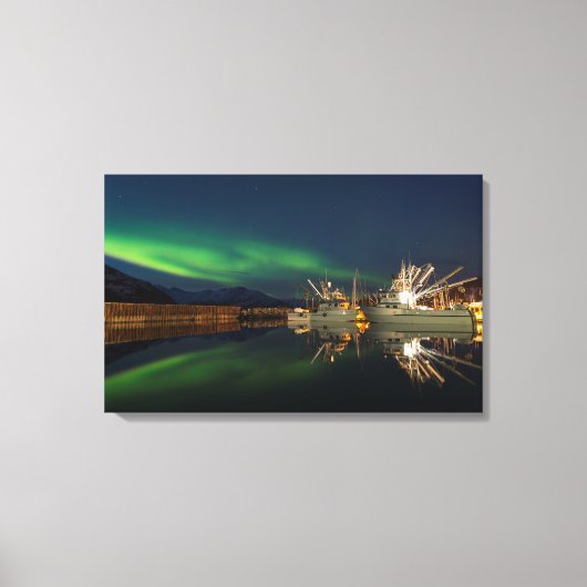 ハーバーオーロラ キャンバスプリント (正面)