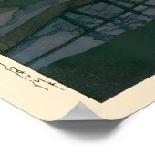 ハーバーサンセットバイカワセハスイ ポスター (角)