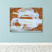 ハーバーサンセット キャンバスプリント (インサイチュ (ウッドフロア))