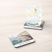 ハーバーサンタルシアナポリItaly水彩旅行 コースター (右側)