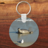 ハーバーシールアットラジョラカリフォルニア キーホルダー (裏面)