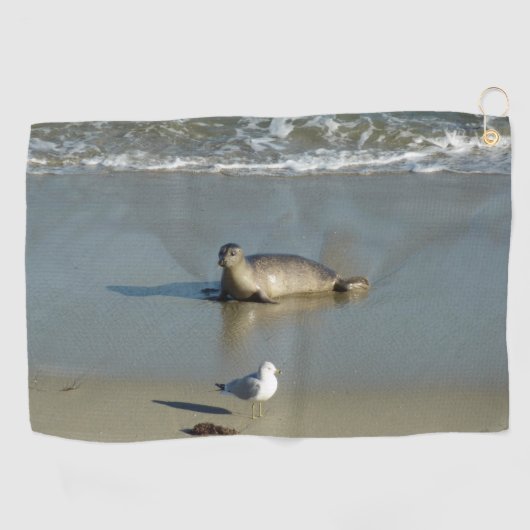 ハーバーシールアットラジョラカリフォルニア ゴルフタオル (横)