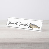 ハーバーシールアットラジョラカリフォルニア デスクネームプレート (正面)