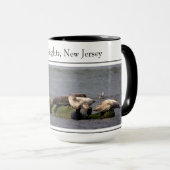 ハーバーシールズアイランドビーチ州パーク マグカップ (正面右)