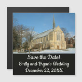 ハーバーズチャペルで冬にグローブシティカレッジ (正面/裏面)