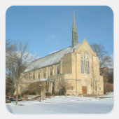 ハーバーズチャペルで冬にグローブシティカレッジ スクエアシール (正面)