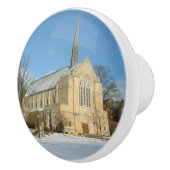 ハーバーズチャペルで冬にグローブシティカレッジ セラミックノブ (右)