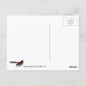 ハーバーズチャペルで冬にグローブシティカレッジ ポストカード (裏面)