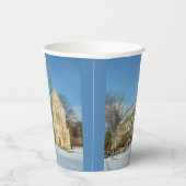 ハーバーズチャペルで冬にグローブシティカレッジ 紙コップ (右)