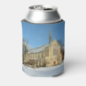 ハーバーズチャペルで冬にグローブシティカレッジ 缶クーラー (缶裏面)
