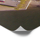 ハーバータウンゴルフリンクスヒルトンヘッドアイランド，アメリカ ポスター (角)