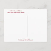 ハーバータウンライトハウスヒルトンヘッドアイランドSC ポストカード (裏面)