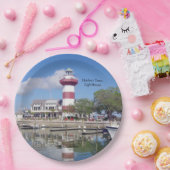 ハーバータウンライトハウス紙プレート ペーパープレート (パーティー)